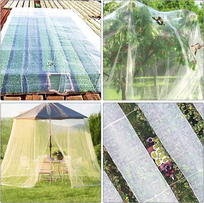 Γεωργία HDPE πλαστικό πλέγμα κατά των εντόμων Πλέγμα κατά των εντόμων για κάλυψη Φρουτοδέντρα