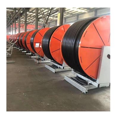 2300 KG πλαστικό βροχοβόλο ψεκαστήρα σωλήνα τροχιά σύστημα άρδευσης για την ακριβή διανομή νερού