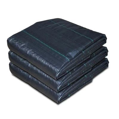 Προστατευτικό PP υφασμένο μεμβράνη PE Ground Cover Mesh Weed Mat Roll Anti Grass Weed Mulch Film