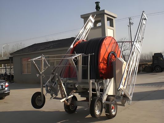 86 KG Mobile Hose Reel Boom Truss Gun Sprinkler Irrigation Machine Για σύστημα άρδευσης