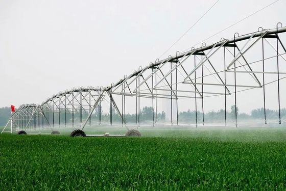 2024 Καλύτερο σύστημα άρδευσης κεντρικής περιστροφής κινητό πλευρικό στυλ ρυμούλκησης κατάλληλο για τη γεωργία