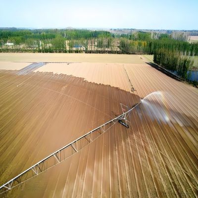 2200 KG Επισκευαστήρια μηχανημάτων Μεγάλο τερματικό όπλο Γεωργικό σταθερό κέντρο Σύστημα κομβικής άρδευσης για βοσκοτόπια και αγροτικές εκτάσεις