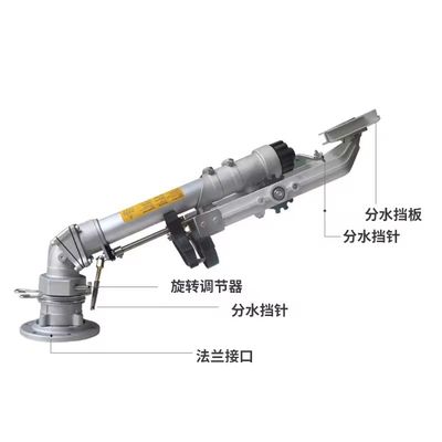 10 KG Robust Metal Lawn Agri Sprinkler Rain Gun Irrigation Διαρκές ψεκασμό για πράσινους χώρους εντός της κατασκευαστικής μονάδας