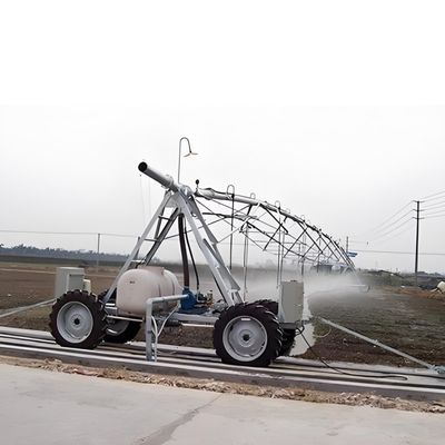 16.8 cm Διαμέτρου 3800 KG Δυνατότητα 2025 Δύο τροχούς Δύο τροχούς Γραμμική κίνηση Κεντρικό σύστημα άρδευσης αγροκτήματος με συνδεσιμότητα IoT