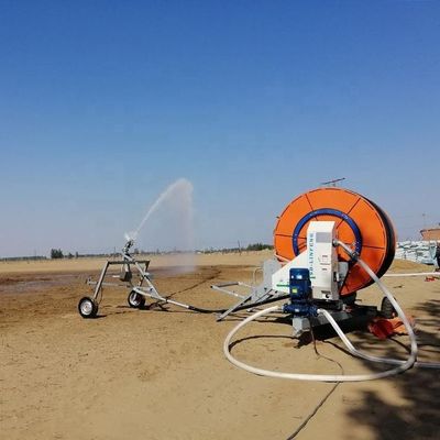 600 KG Γεωργία Κινητή μηχανή άρδευσης ψεκασμού με ταξιδιωτικό σύστημα άρδευσης