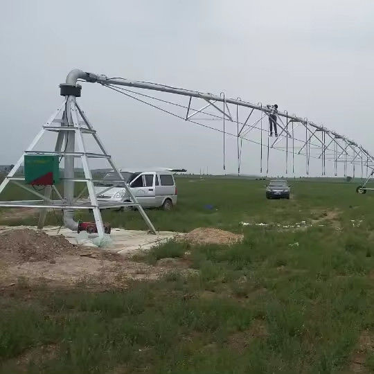 2200 KG Design αυτόματο κεντρικό σύστημα άρδευσης περιστροφής Rain Gun Irrigation Machine από το Shandong