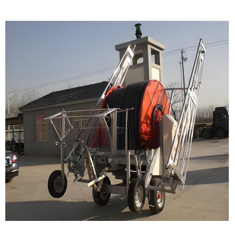 86 KG Mobile Hose Reel Boom Truss Gun Sprinkler Irrigation Machine Για σύστημα άρδευσης