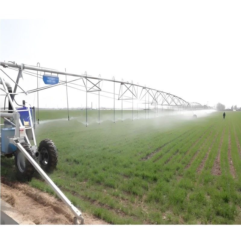 2000 KG εξοπλισμός γεωργικών μηχανών αντλία-κινητήρας-τροχιά γραμμική κίνηση πλευρική ρολή σύστημα άρδευσης για τις απαιτήσεις των πελατών