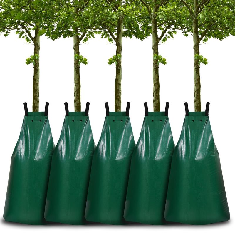 20 γαλόνια PVC Tarpaulin αναδιπλούμενη αναδιπλούμενη Anti-Uv τσάντα άρδευσης για θάμνο δέντρα άρδευση Άλλα άρδευση άρδευσης